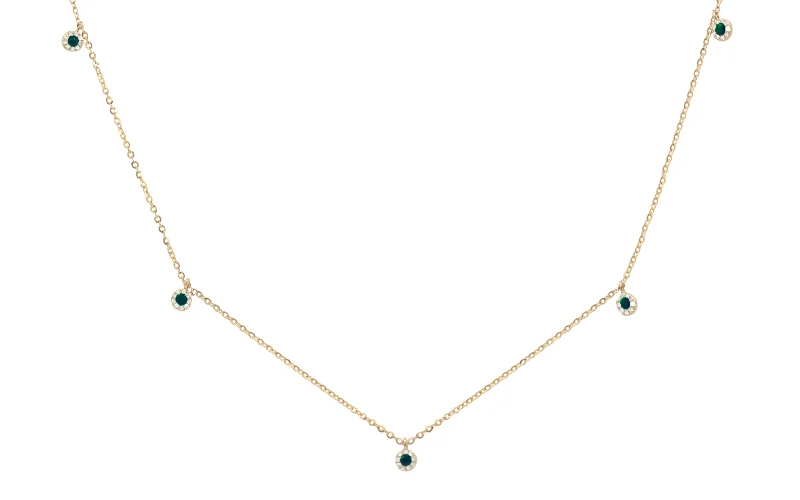 Everyday Jewelry Essentials Now On Sale 18K Yellow Gold Diamond Necklace