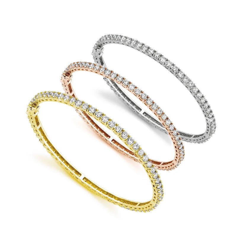 Best Jewelry Sale – Shop Exclusive Designs Now 18kt tri-color set of white, yellow, and rose gold bangles Best Jewelry Sale – Shop Exclusive Designs Now 18kt tri-color set of white, yellow, and rose gold bangles