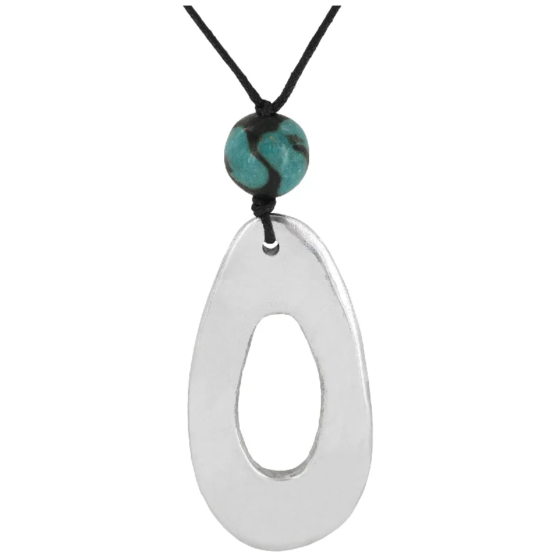 Discounted Luxury Jewelry – Shine Without The Splurge Recycled Aluminum Pendant Necklace