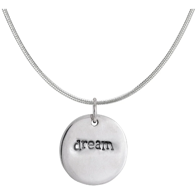 Unmissable Jewelry Clearance – Final Reductions Believe Dream Double Sided Sterling Necklace