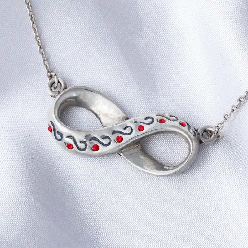 Clearance Sale On High-End Jewelry Collections Diabetes Awareness Infinity Necklace