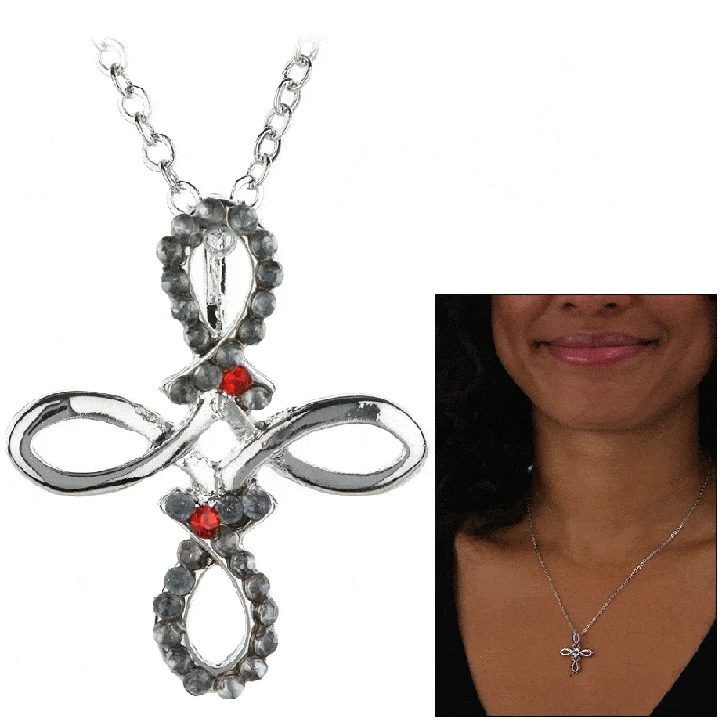 Buy More, Save More On Stunning Jewelry Pieces Show of Faith Diabetes Awareness Necklace!