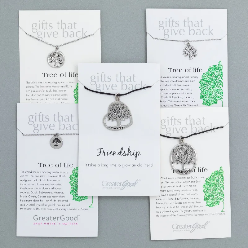 Celebrate Every Occasion With Sparkling Savings Friendship Tree Pewter Jewelry