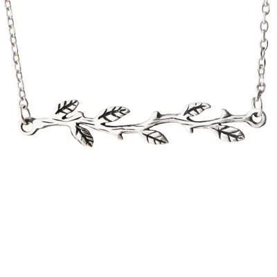 Exclusive Jewelry Sale – Sparkle For Less Friends Are Like Branches Pewter Necklace