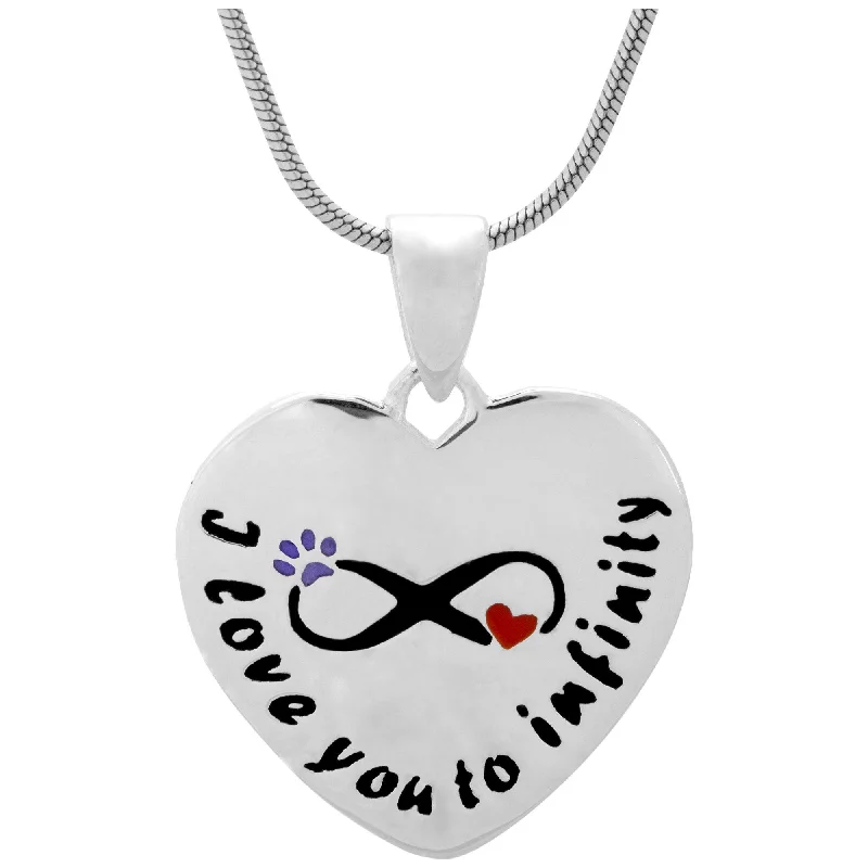 Get Your Favorite Jewelry At The Best Price Love To Infinity Sterling Paw Necklace