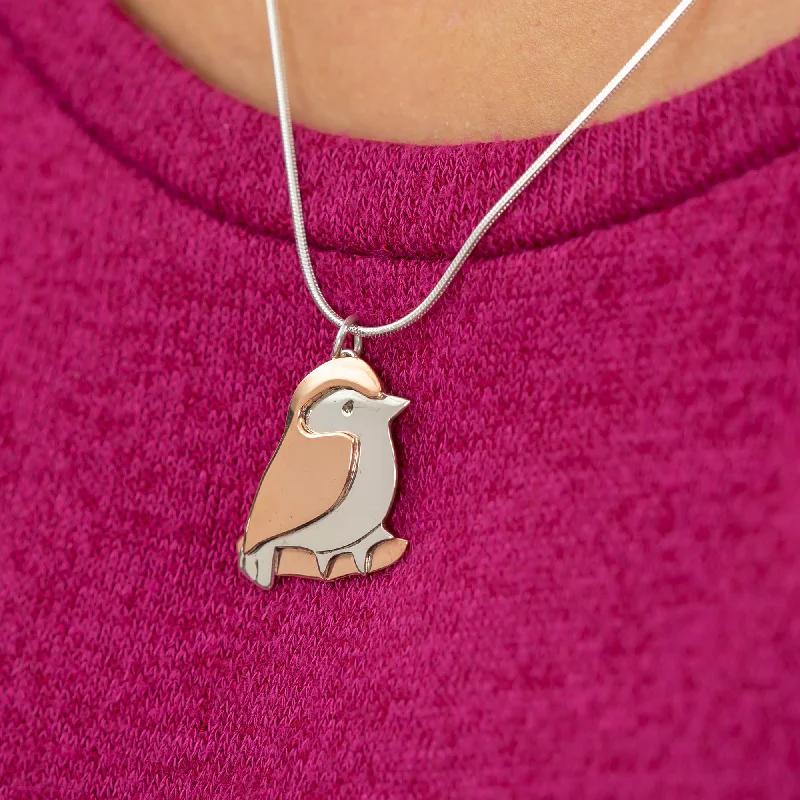 Fine Jewelry, Limited-Time Offers Available Love Bird Sterling Silver Necklace