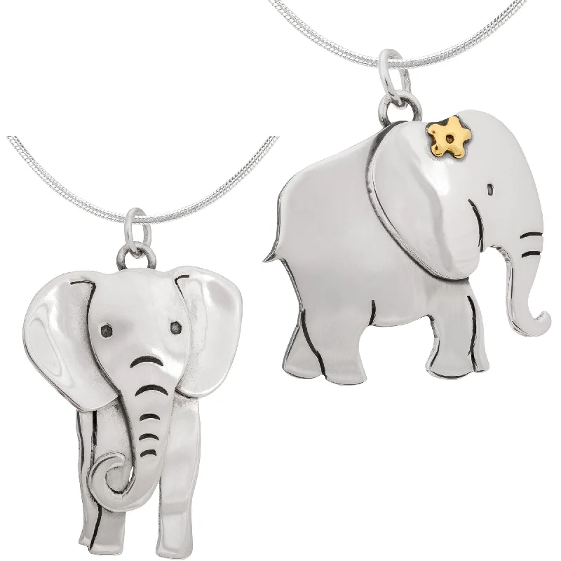 Discover Unique Jewelry With Special Limited-Time Offers Proud Elephant Sterling Necklace