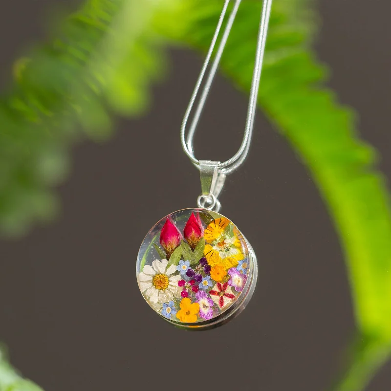 Affordable Elegance – Special Jewelry Sale Now Live Real Flowers & Sterling Necklace