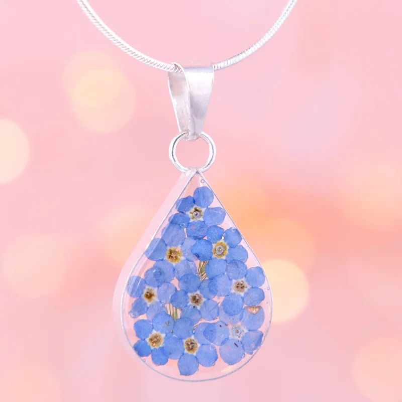 Your Dream Jewelry At Dream Prices Forget-Me-Not Sterling Necklace
