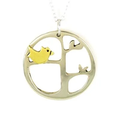 Stunning Jewelry At A Fraction Of The Price Momma Bird Mixed Metals Necklace
