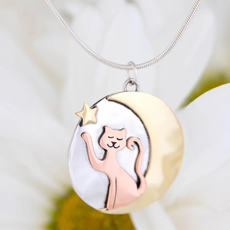 Luxury Jewelry Clearance – Shop Premium Styles Now Star Bright Cat Sterling Necklace