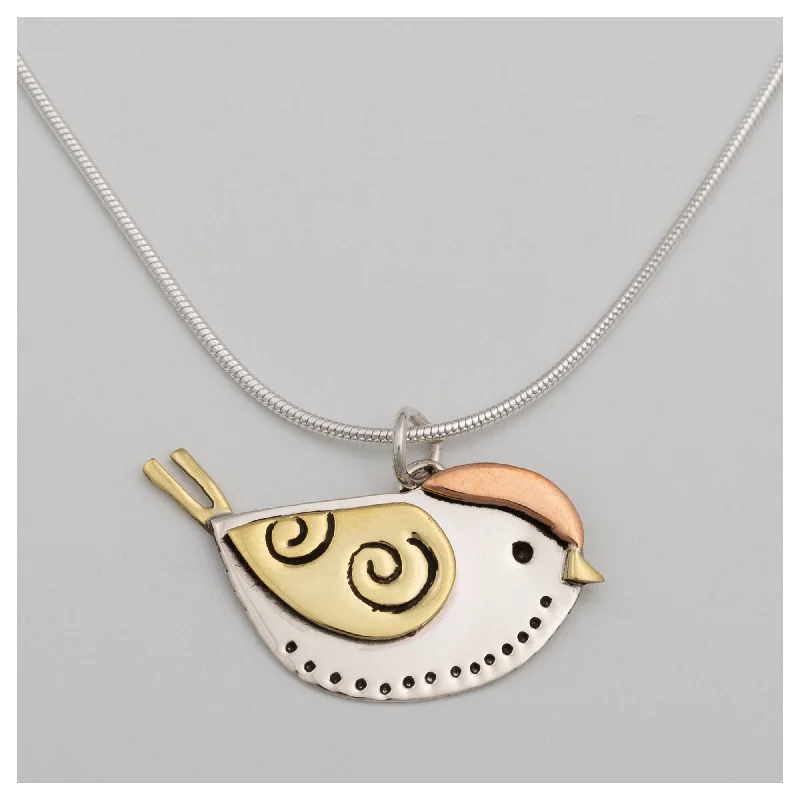 Don't Miss These Dazzling Jewelry Discounts Sweet Bird Mixed Metal Necklace