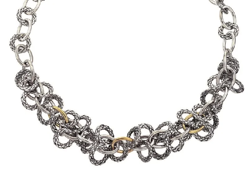 Exclusive Jewelry Bundles At Discounted Rates Alisa Women's Sterling Silver & 18K Gold Necklace