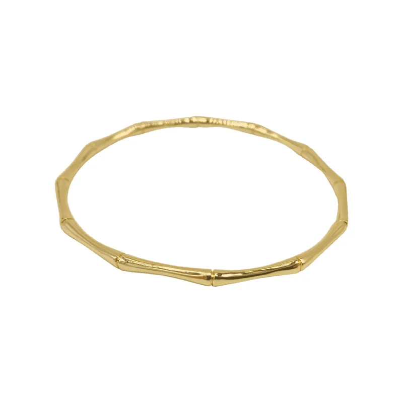 Bamboo Bangle gold