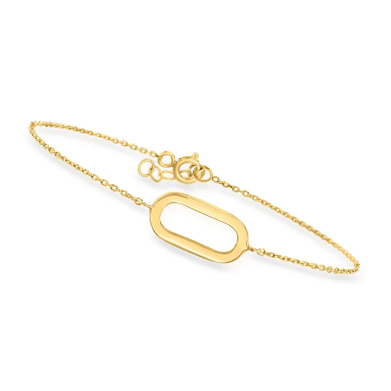 Make Every Moment Shine – Jewelry Discounts Available Canaria 10kt Yellow Gold Single Paper Clip Link Bracelet Make Every Moment Shine – Jewelry Discounts Available Canaria 10kt Yellow Gold Single Paper Clip Link Bracelet