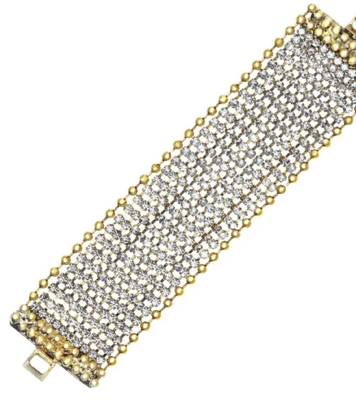 Sparkle On A Budget – Fine Jewelry For Less Cindy Bracelet In Antique Gold