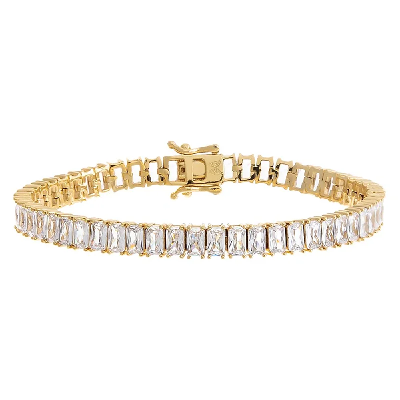 Shine Without Limits – Jewelry Sale Happening Now CZ Emerald Cut Tennis Bracelet