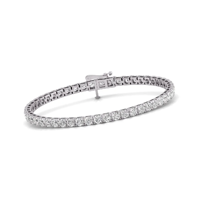 Shop Stylish Jewelry Now And Save Big Diana M Lab 7 Carat TW Diamond Tennis Bracelet in 14K White Gold Shop Stylish Jewelry Now And Save Big Diana M Lab 7 Carat TW Diamond Tennis Bracelet in 14K White Gold