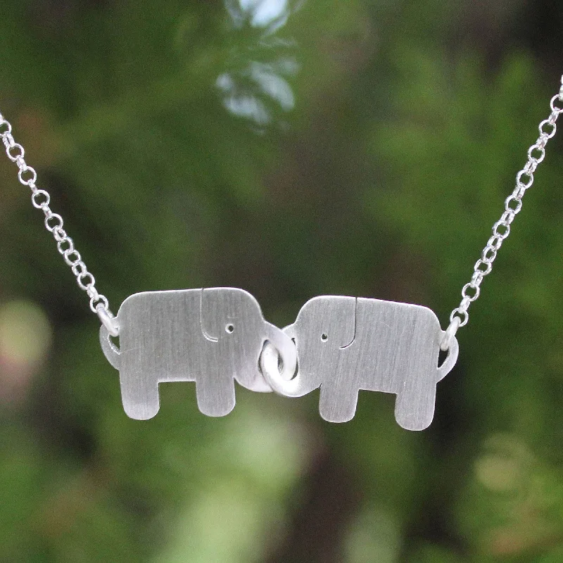 Exclusive Jewelry Bundles At Discounted Prices Elephant Friendship Sterling Silver Necklace