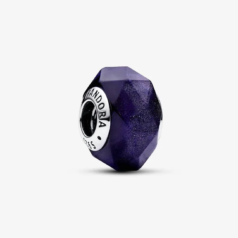 Best Jewelry Sale Prices – Limited-Time Offer Faceted Blue Murano Glass Charm In Silver Best Jewelry Sale Prices – Limited-Time Offer Faceted Blue Murano Glass Charm In Silver