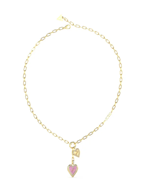 Jewelry Clearance Sale – Final Reductions Gold Love Me Tender Purple Heart Necklace