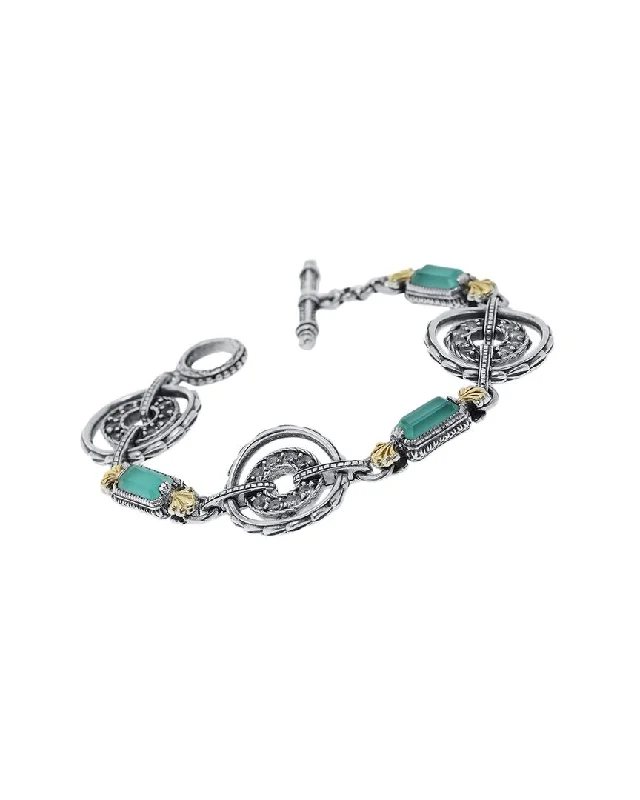 Unmissable Jewelry Sale – Shop Before It's Too Late Konstantino 18K & Silver Gemstone Bracelet