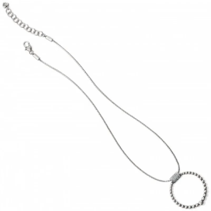 Meriian Petite Pendant Necklace In Silver