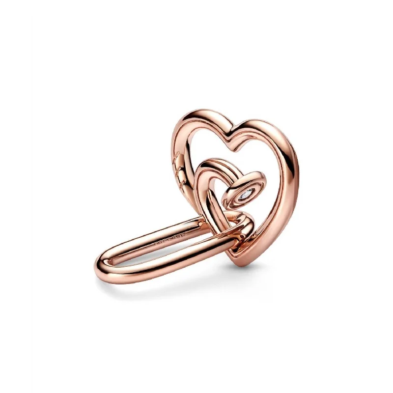 High-End Sparkle, Low-End Prices – Shop Now Nailed Heart Double Link In Rose Gold