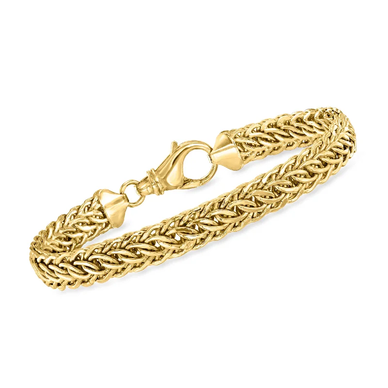 Seasonal Jewelry Deals – Elevate Your Style Ross-Simons 18kt Gold Over Sterling Cestina-Link Bracelet Seasonal Jewelry Deals – Elevate Your Style Ross-Simons 18kt Gold Over Sterling Cestina-Link Bracelet