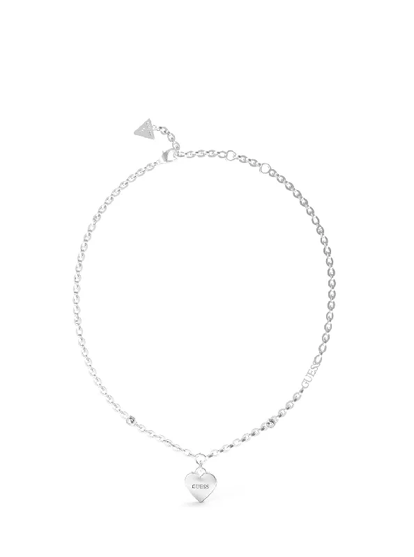 Shop Fine Jewelry With Exclusive Savings Silver Falling In Love Heart Necklace