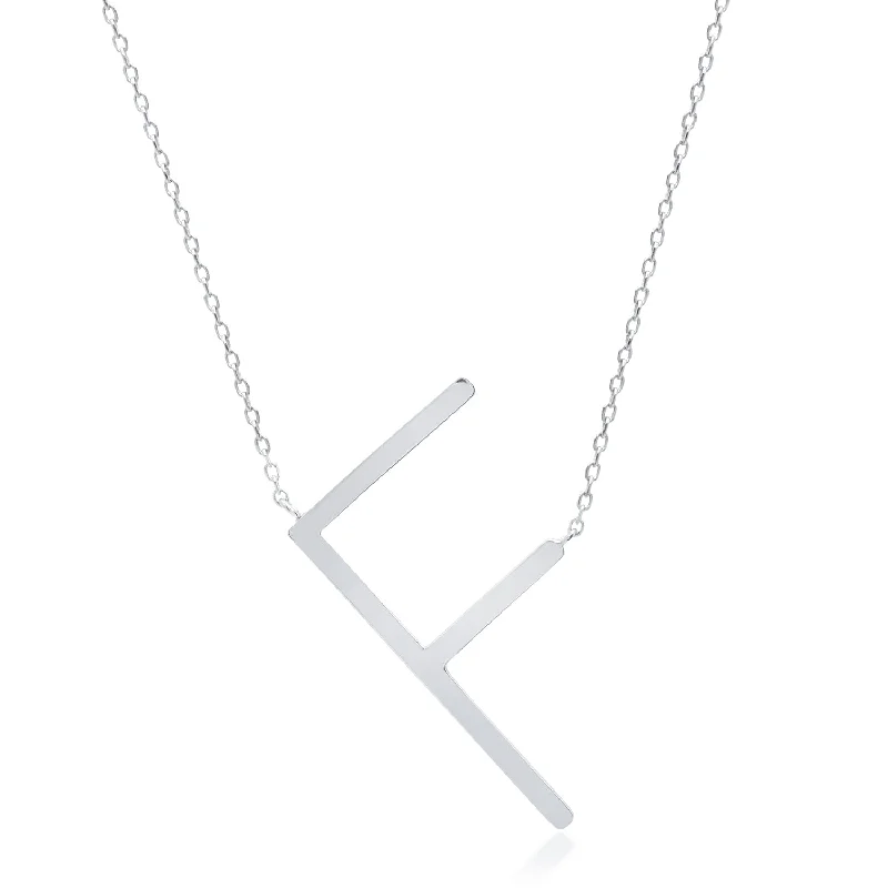 white - letter (f)