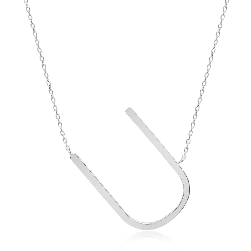 white - letter (u)