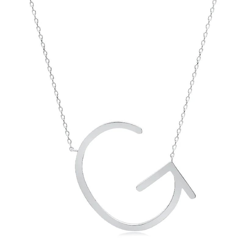 white - letter (g)