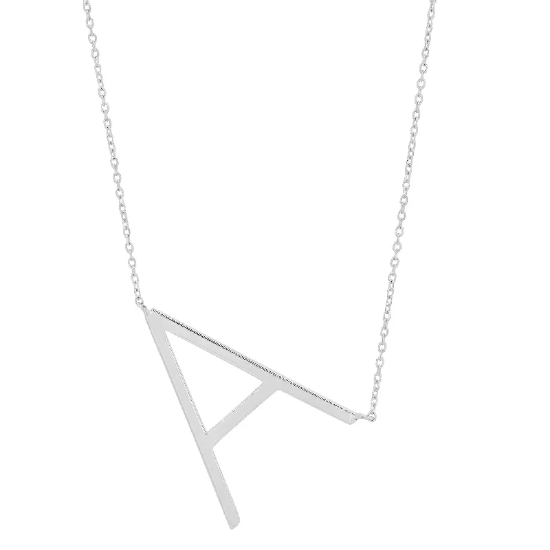 white - letter (a)