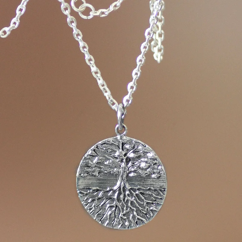 Buy More, Save More On Stunning Jewelry Pieces Tree of Life Silver Handmade Necklace