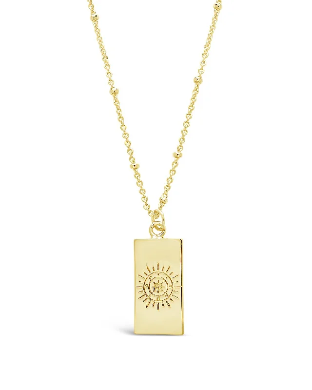 Shop Fine Jewelry With Exclusive Savings Wheel of Fortune Tarot Card Necklace