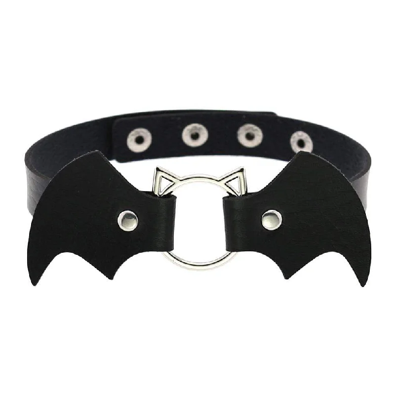 Timeless Elegance At Unbelievable Discounts Women's Gothic Bat Shape Chokers