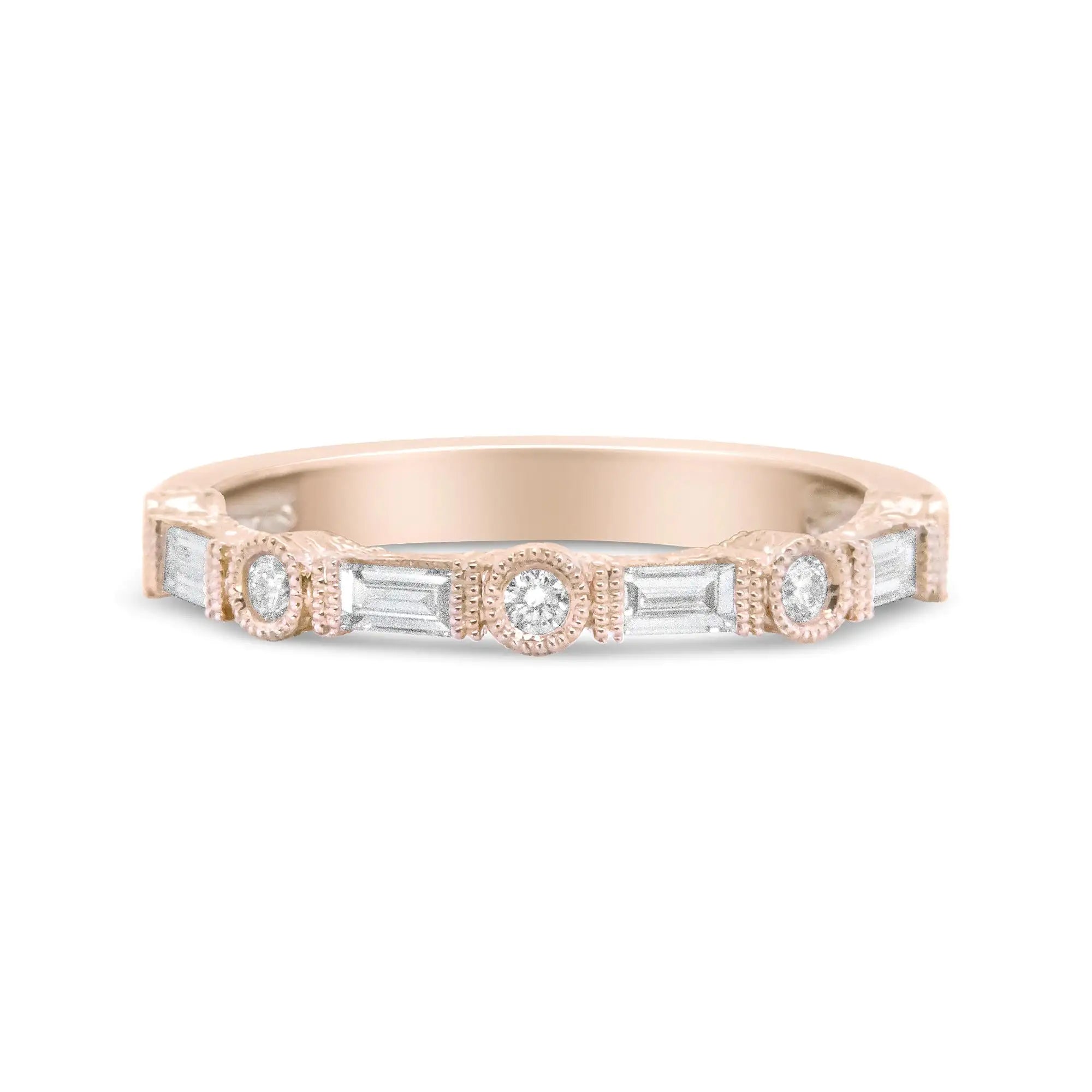 Limited-Stock Jewelry Clearance – Grab Your Favorites Now 14K Rose Gold with Round Diamond Bridal Ring Limited-Stock Jewelry Clearance – Grab Your Favorites Now 14K Rose Gold with Round Diamond Bridal Ring