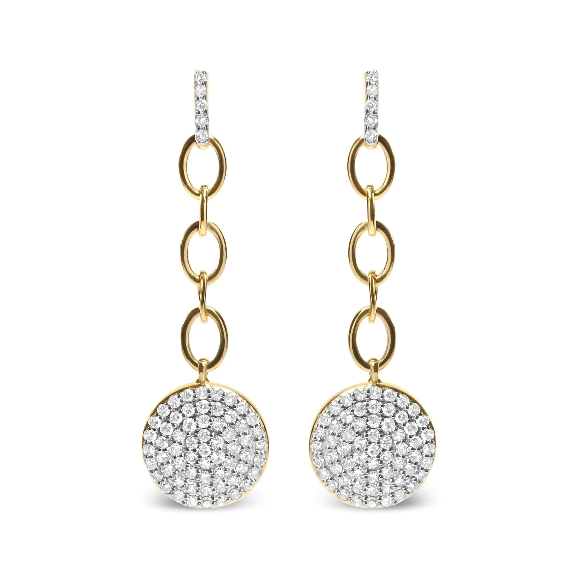 Flash Sale On Exquisite Jewelry – Don't Miss Out 18K with Diamond Composite Chain Earrings Flash Sale On Exquisite Jewelry – Don't Miss Out 18K with Diamond Composite Chain Earrings