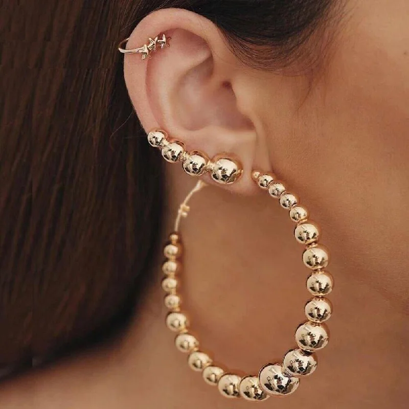 Versatile Layering Jewelry For Effortless Chic Geometric Earrings
