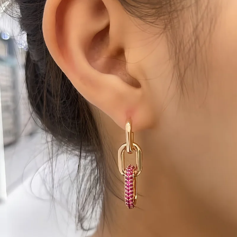 Elegant Jewelry At Unbeatable Prices – Shop Today Square full diamond earrings