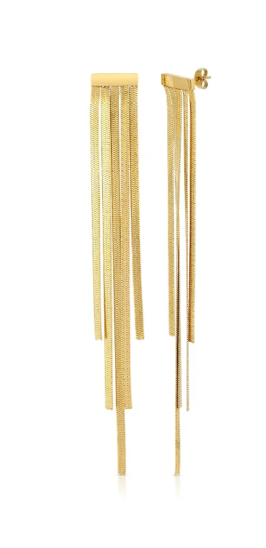 Personalized Jewelry At Special Discount Rates Tassel Earrings by Jurate