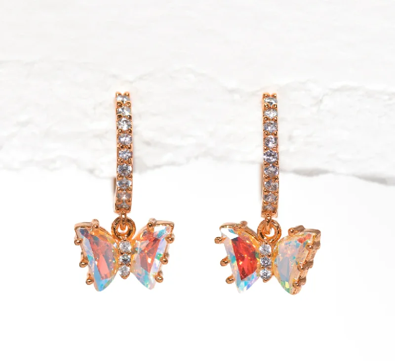 Unmissable Discounts On Timeless Jewelry Pieces Butterfly Hoop Earrings in Silver and Gold by Girls Crew Unmissable Discounts On Timeless Jewelry Pieces Butterfly Hoop Earrings in Silver and Gold by Girls Crew