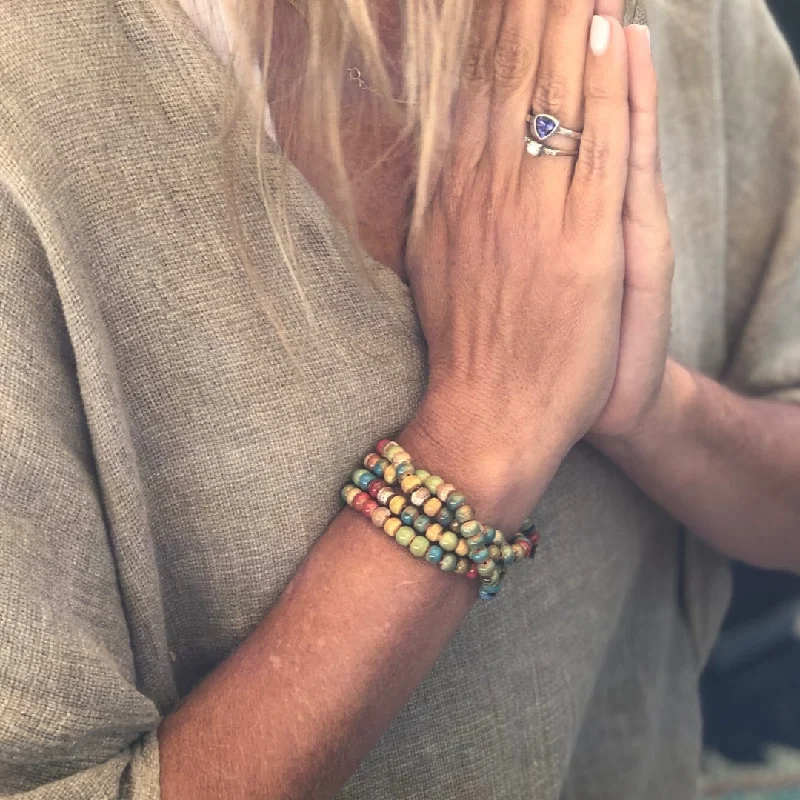 Once-A-Year Jewelry Sale – Grab Your Favorites Now Earthy Tibetan Silver Mala