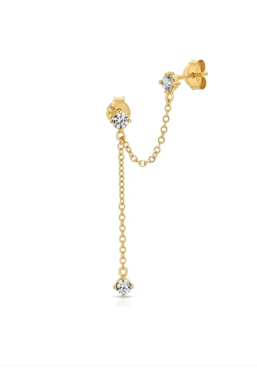Limited Stock On Premium Jewelry At Low Prices Double Piercing Earring by Jurate