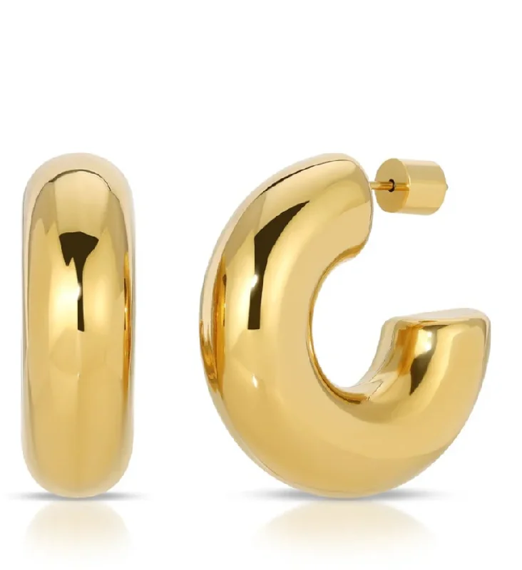 Luxury Handcrafted Jewelry For Elegant Looks Hoops by Jurate