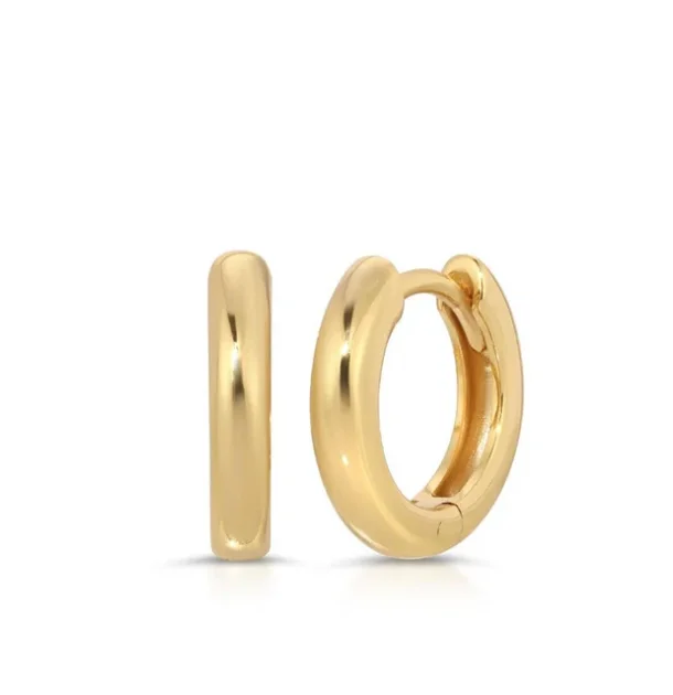 Dazzling Deals On Necklaces, Bracelets, And More Huggie Hoop by Jurate