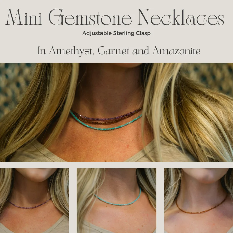 Don't Miss Out On Bestselling Jewelry At Special Prices Mini Gemstone Necklaces
