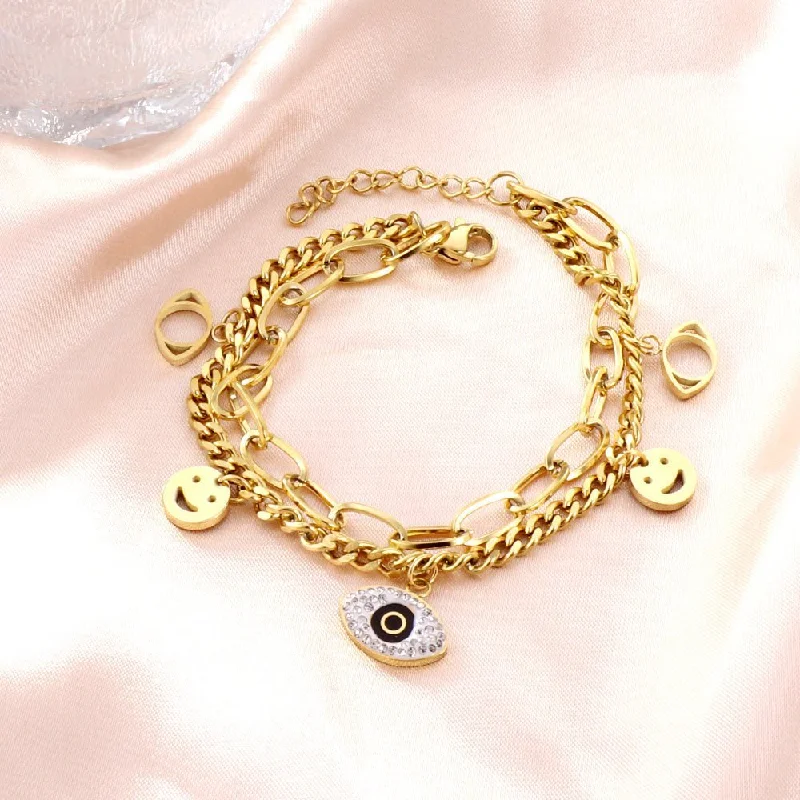 New Fashion Mixed Diamond Accessories Bracelet