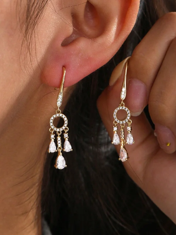 Shine Bright With Our Special Jewelry Promotions Rhinestone Punk Earrings